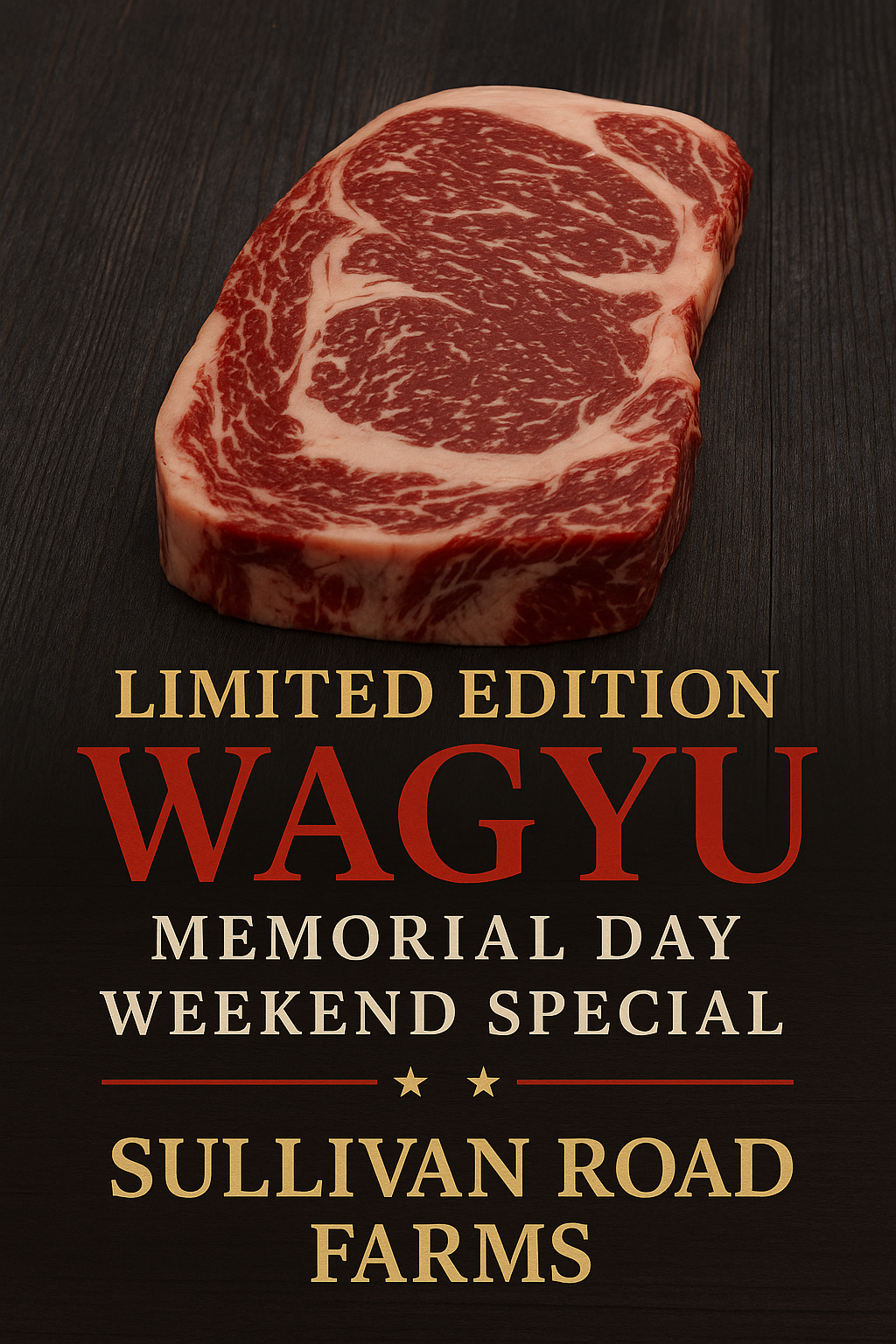 RHN Wagyu Ground Beef Patties 8oz