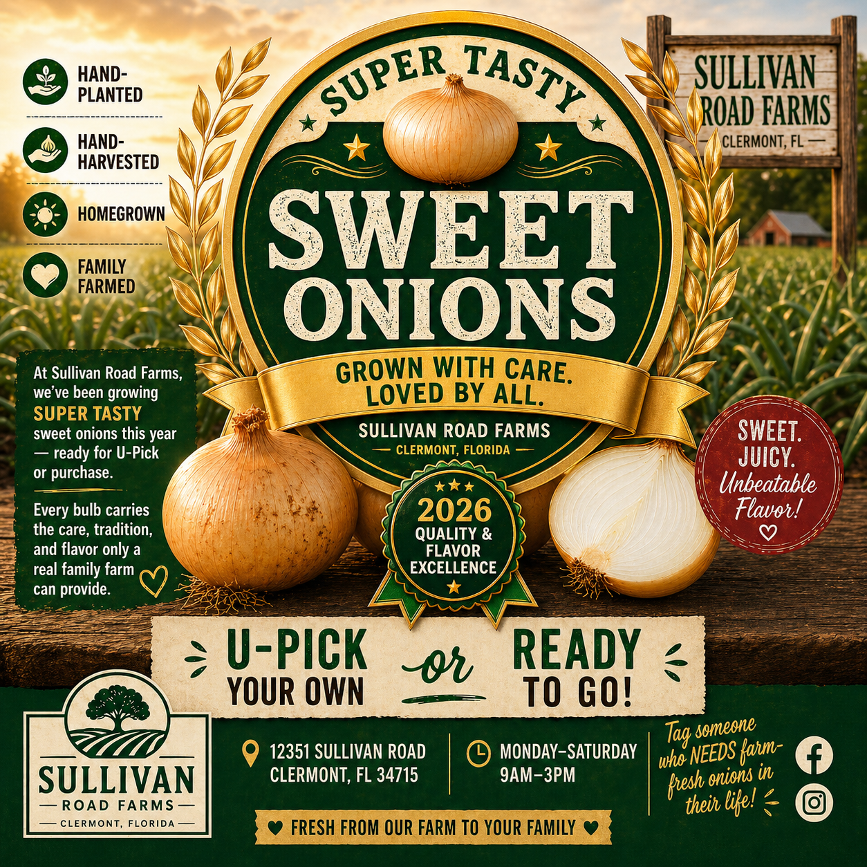 Super Tasty Sweet Onions