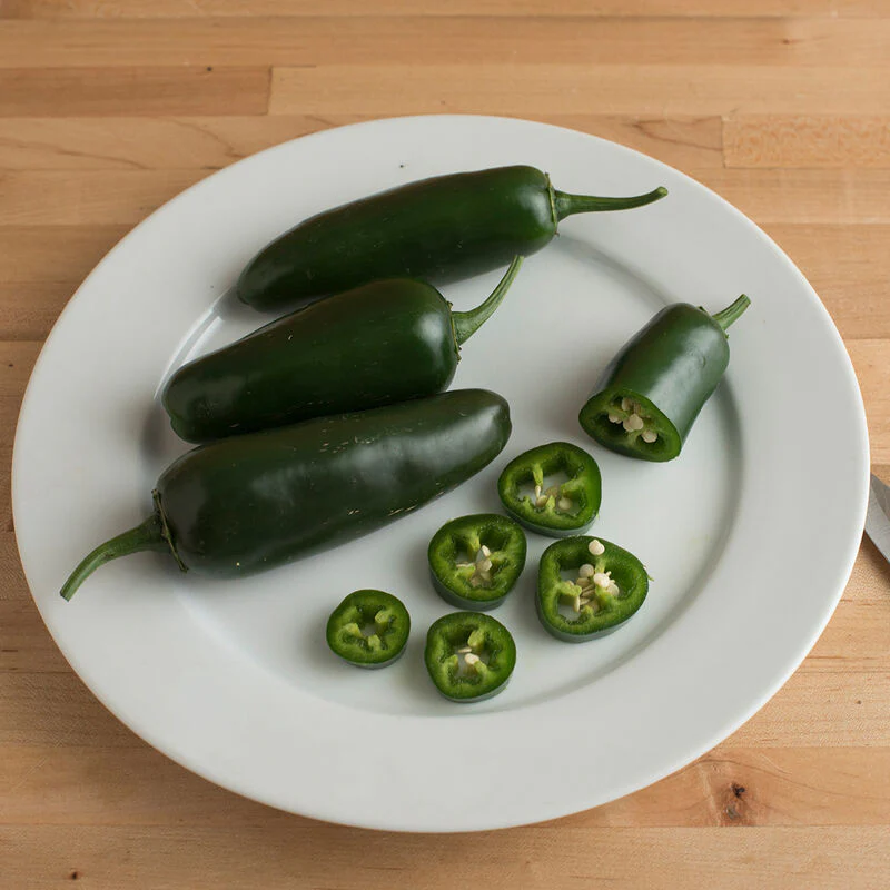 pimientos, jalapeños
