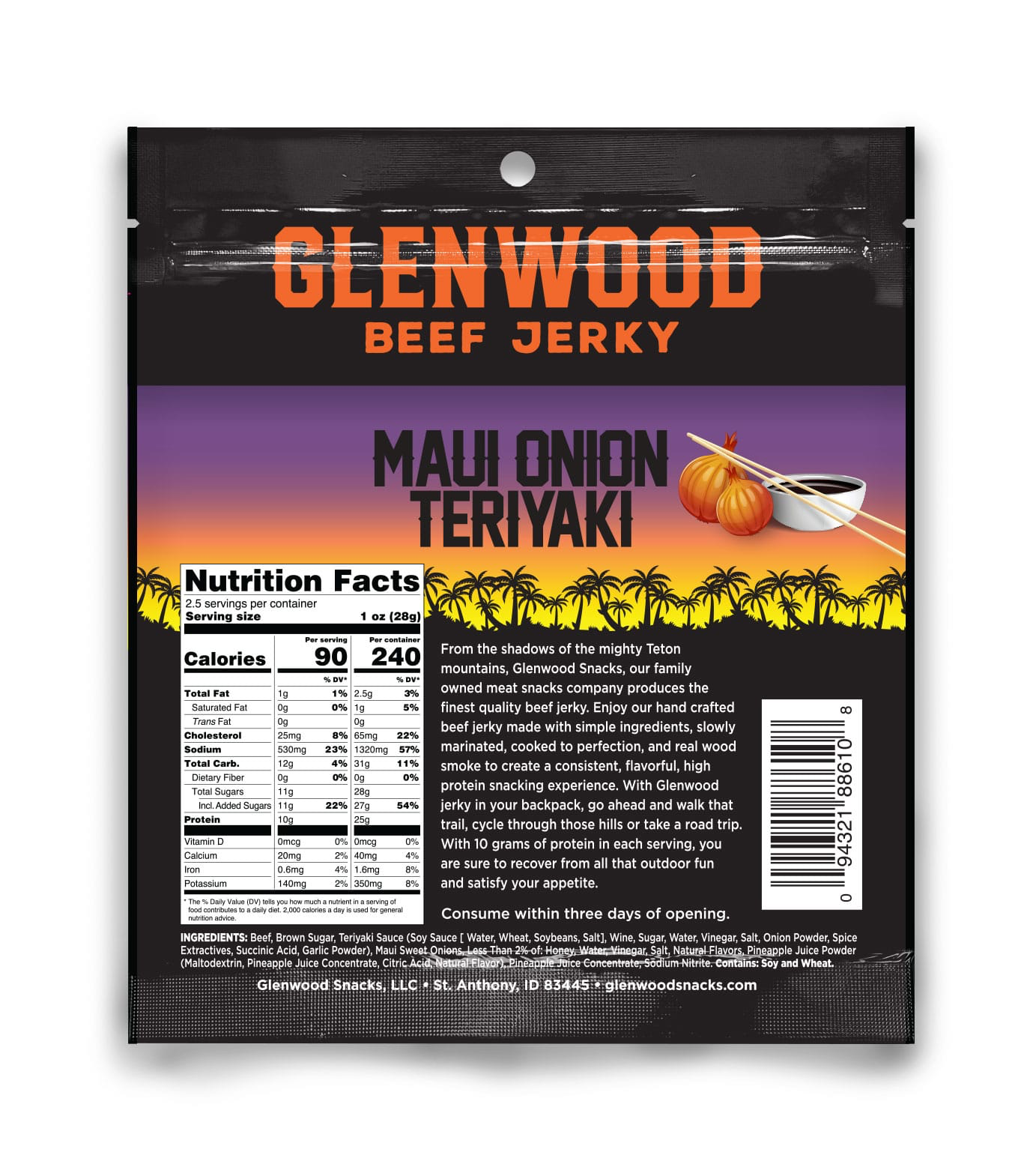 MAUI ONION TERIYAKI BEEF