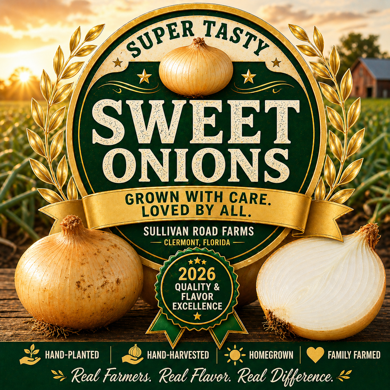 Super Tasty Sweet Onions