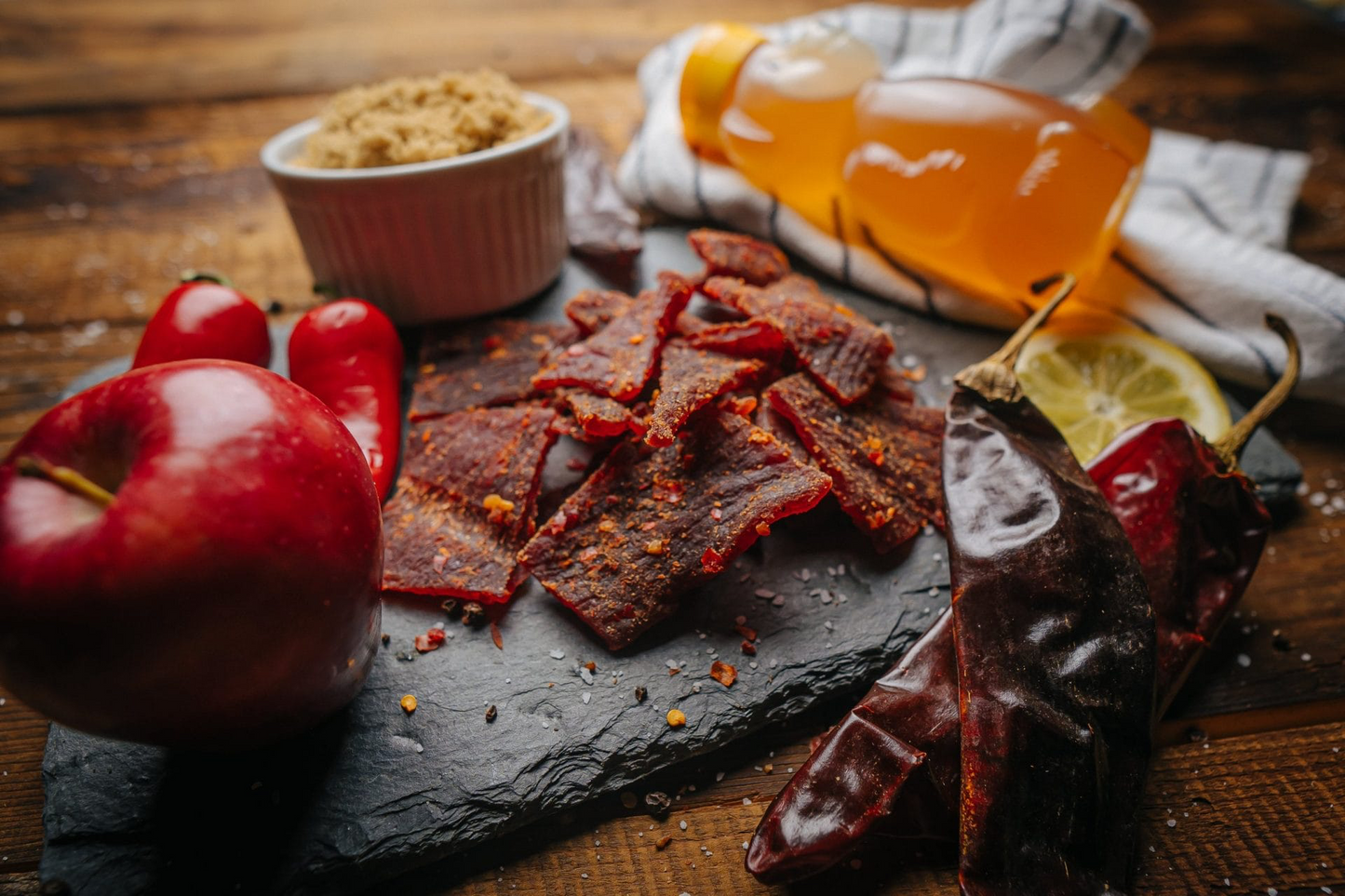 SWEET AND SPICY BEEF JERKY