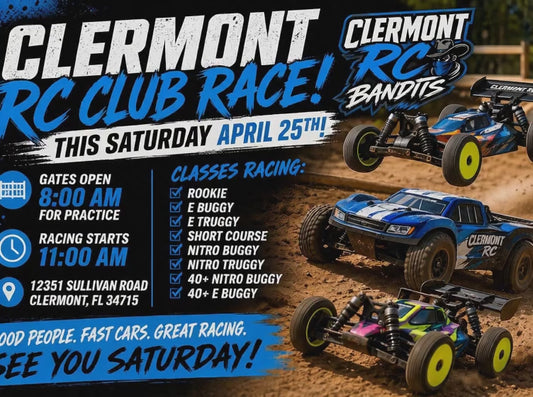 Club Race  Saturday 25th of April